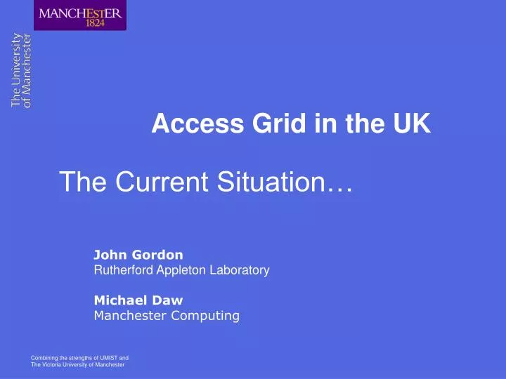 access grid in the uk