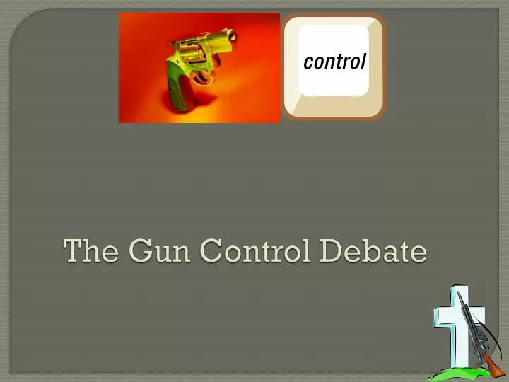 the gun control debate