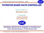 Thyristor-Based FACTS Controller: Enhancing Power Transmission Capacity - slide 1
