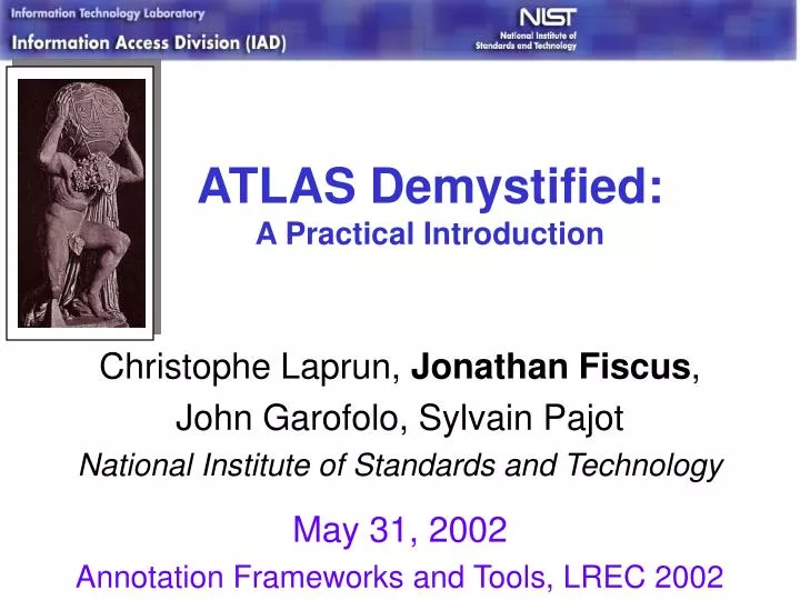 atlas demystified a practical introduction