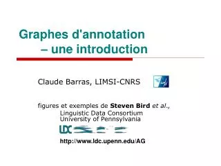 graphes d annotation une introduction