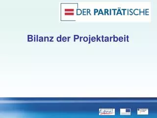bilanz der projektarbeit