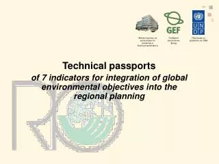 Technical passports