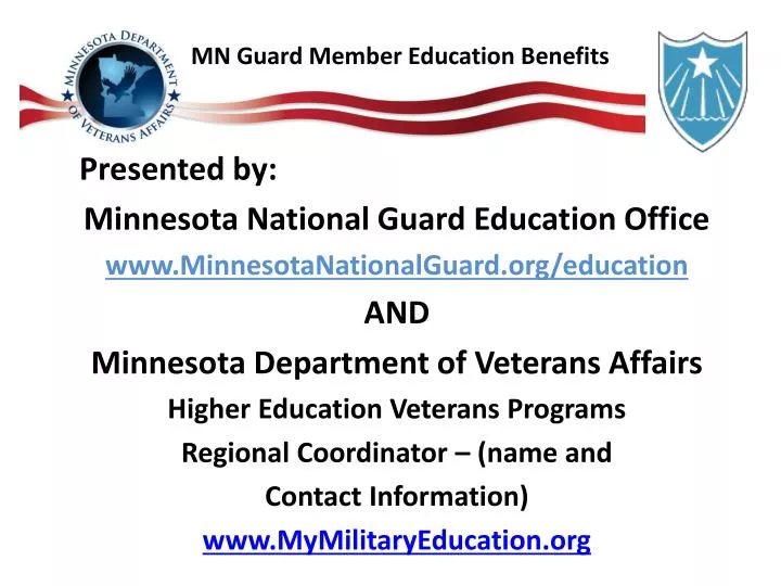 mn guard member education benefits
