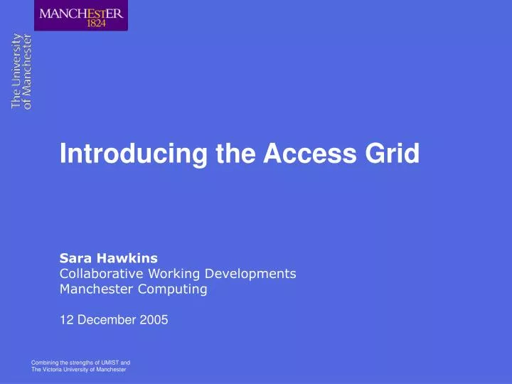 introducing the access grid