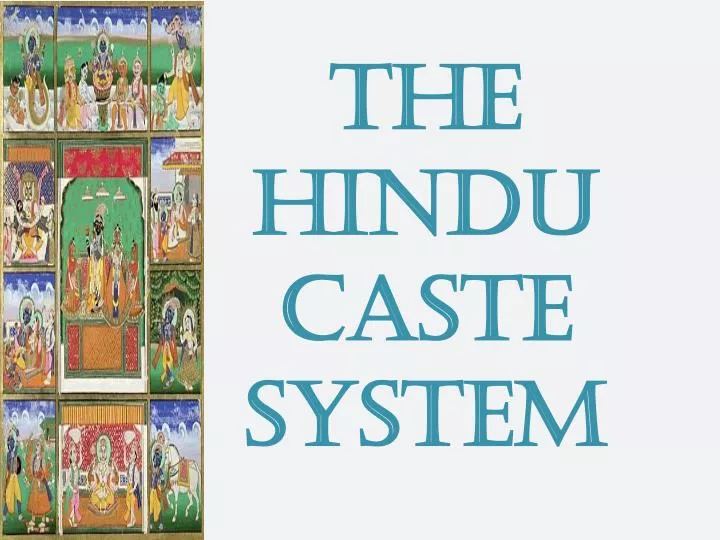 the hindu caste system