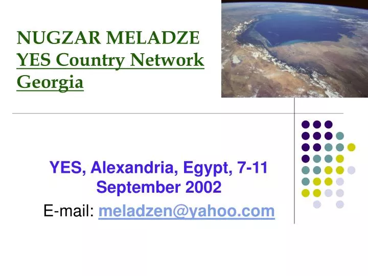 nugzar meladze yes country network georgia