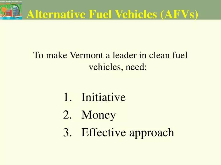 alternative fuel vehicles afvs