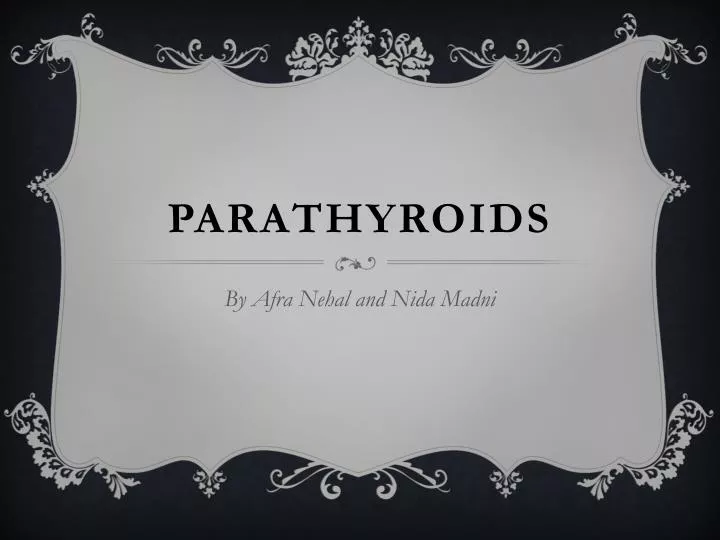 parathyroids