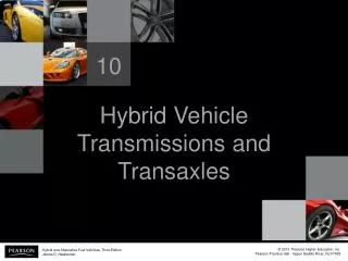Hybrid Vehicle Transmissions and Transaxles