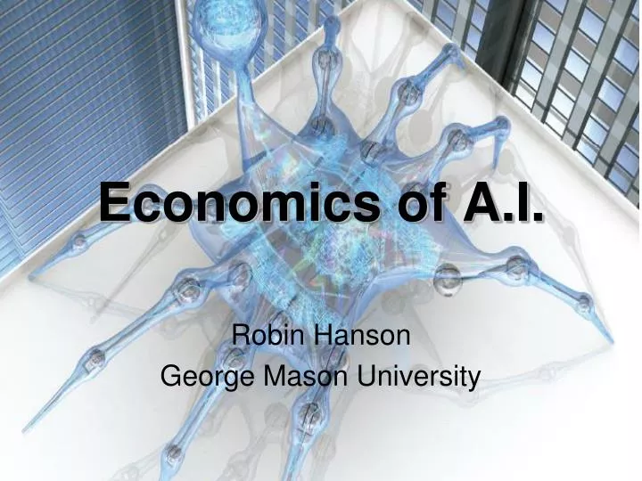 economics of a i
