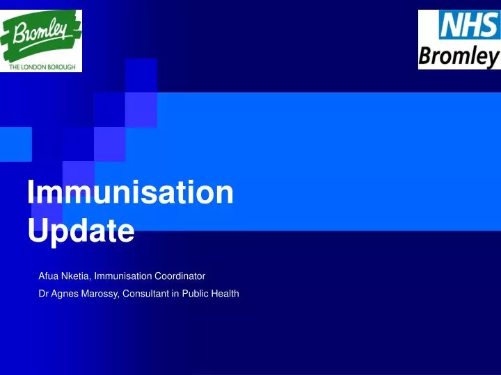 immunisation update
