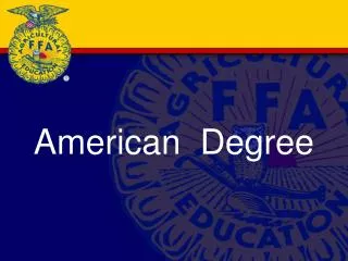 American Degree