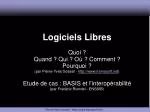 Logiciels Libres Quoi ? Quand ? Qui ? Où ? Comment ? Pourquoi ? - slide 1