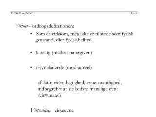 virtuelle verdener 13 09