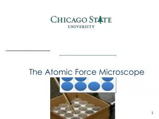The Atomic Force Microscope