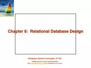 Chapter 8: Relational Database Design
