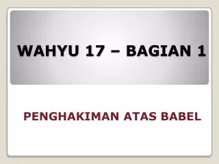 wahyu 17 bagian 1