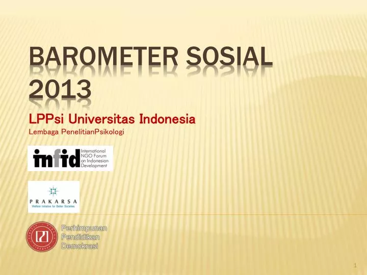 barometer sosial 2013