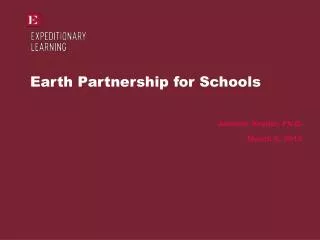 Earth Partnership for Schools