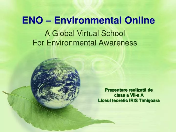 eno environmental online