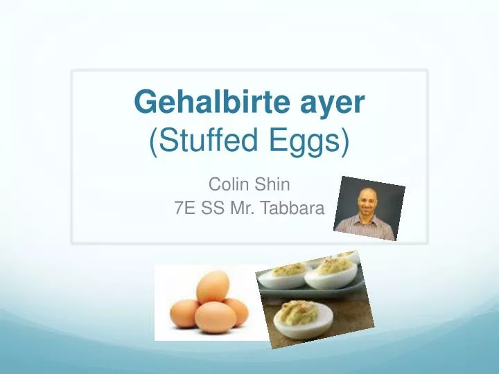 gehalbirte ayer stuffed eggs