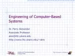 Engineering of Computer-Based Systems - slide 1