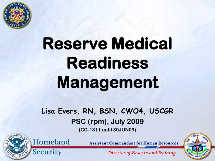 reserve medical readiness management