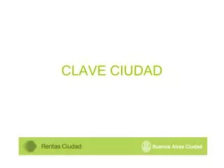 clave ciudad