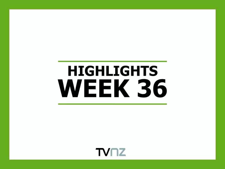 highlights week 36
