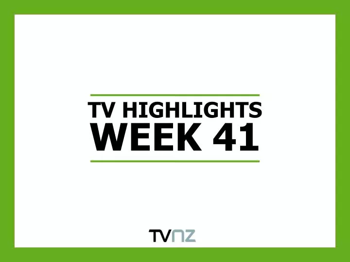 tv highlights week 41