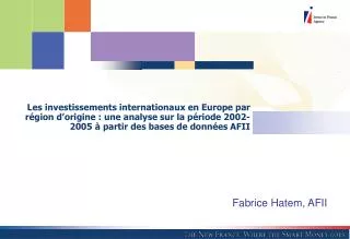 fabrice hatem afii