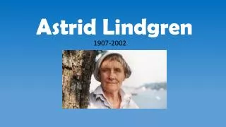 astrid lindgren