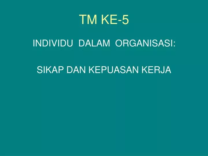 tm ke 5