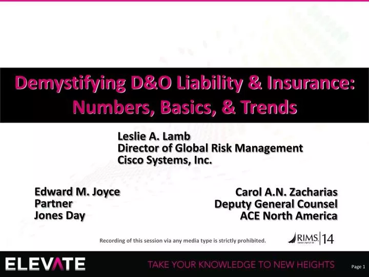 demystifying d o liability insurance numbers basics trends