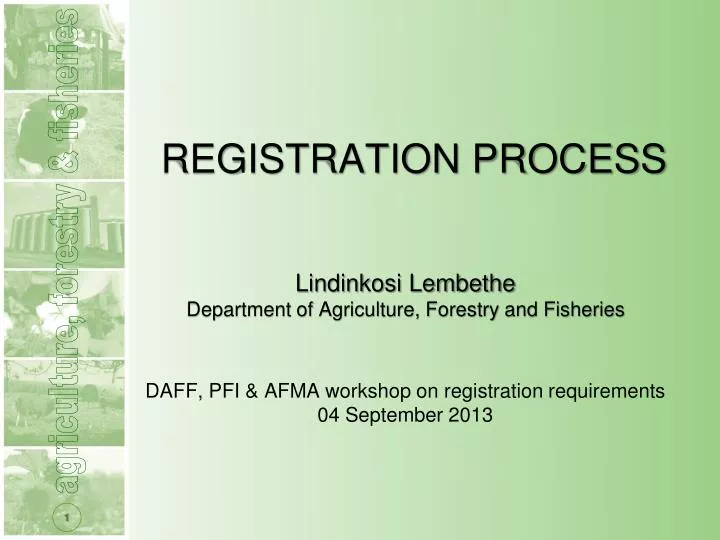 registration process