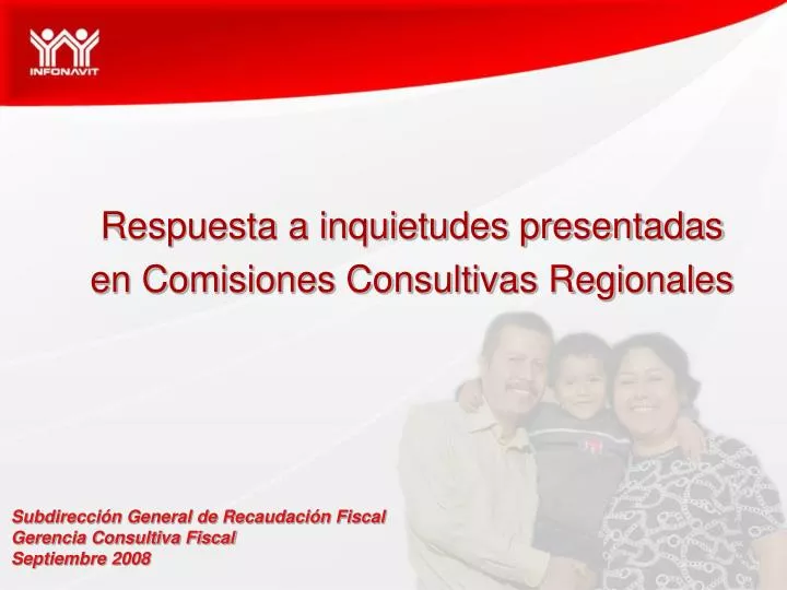 respuesta a inquietudes presentadas en comisiones consultivas regionales
