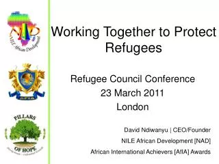 Working Together to Protect Refugees