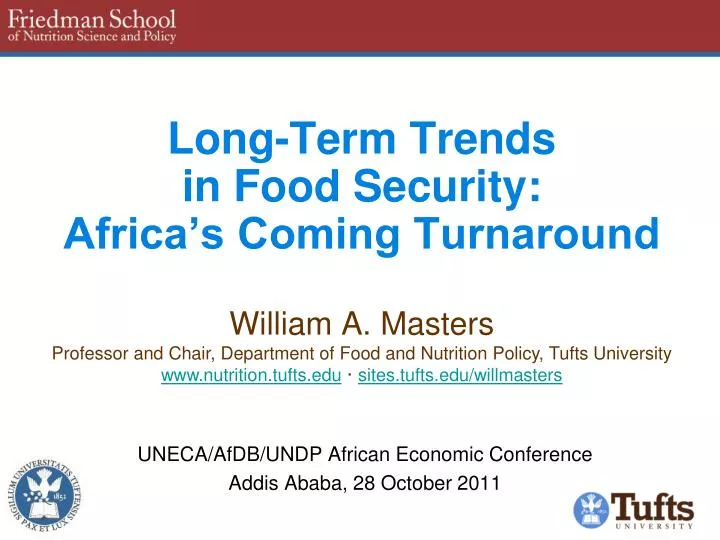 long term trends in food security africa s coming turnaround