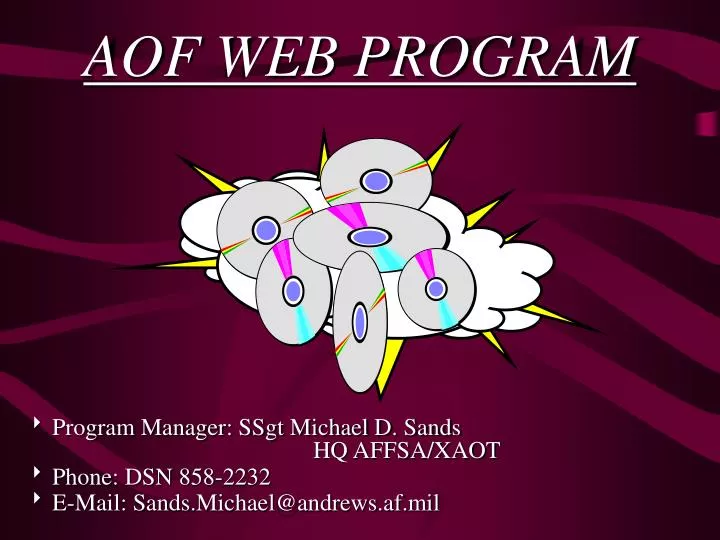 aof web program