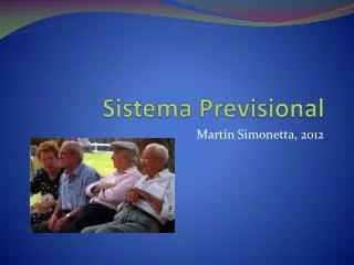sistema previsional