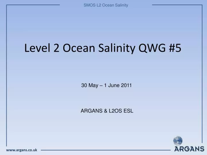 level 2 ocean salinity qwg 5