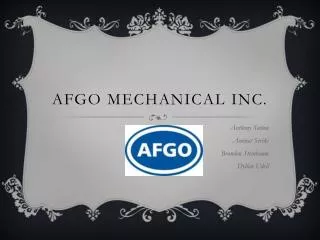 AFGO Mechanical inc.