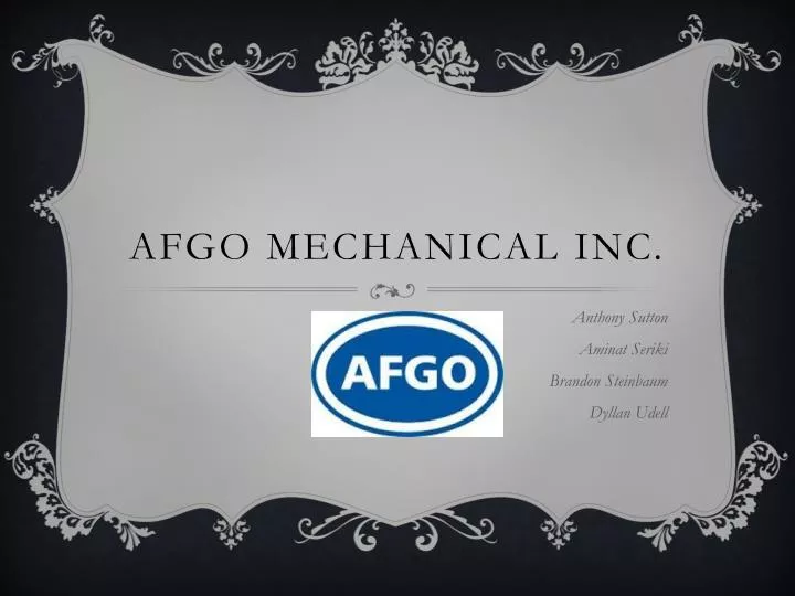 afgo mechanical inc