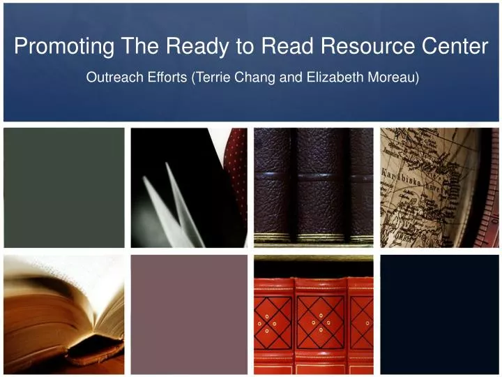promoting the ready to read resource center