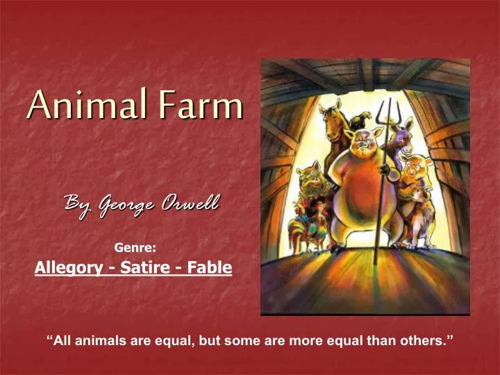 George Orwell's Animal Farm Gets a 21st Century Update in ANIMAL POUND