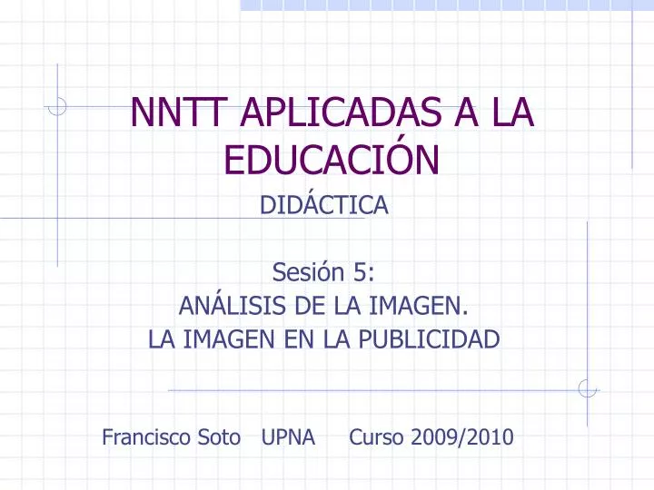 nntt aplicadas a la educaci n