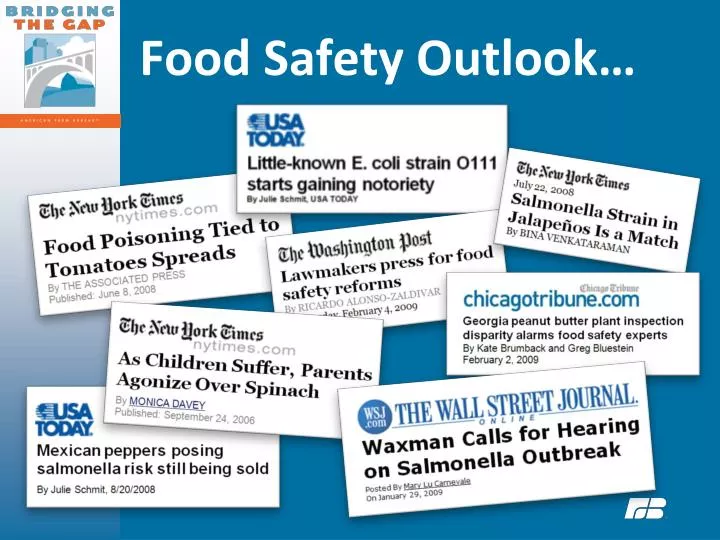 food safety outlook
