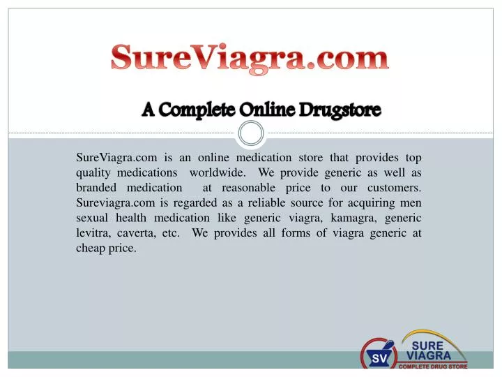 a complete online drugstore