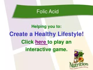 Folic Acid